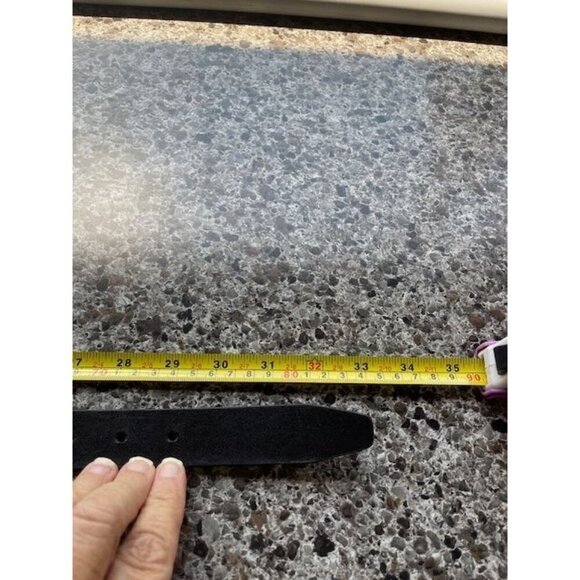 Calvin Klein Genuine Leather Belt For Men 33 INCHES OVERALL LONG‎ - Picture 4 of 9